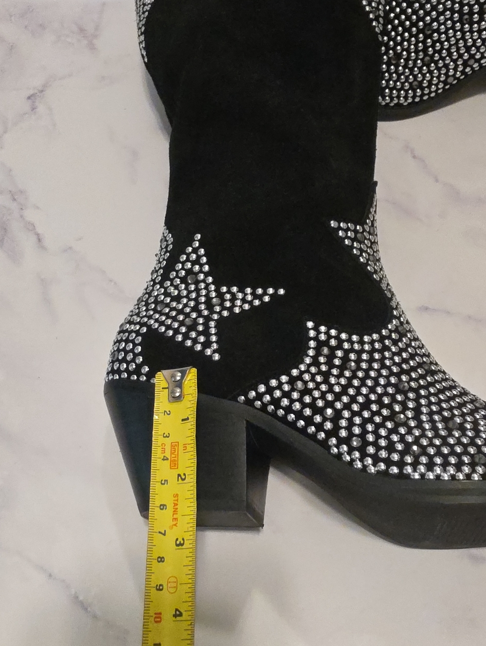 Matisse Dumplin  Black and Silver Women's Cowboy Boots Brand New - Picture 6 of 12